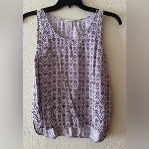 H&M Sleeveless Printed Tank Top